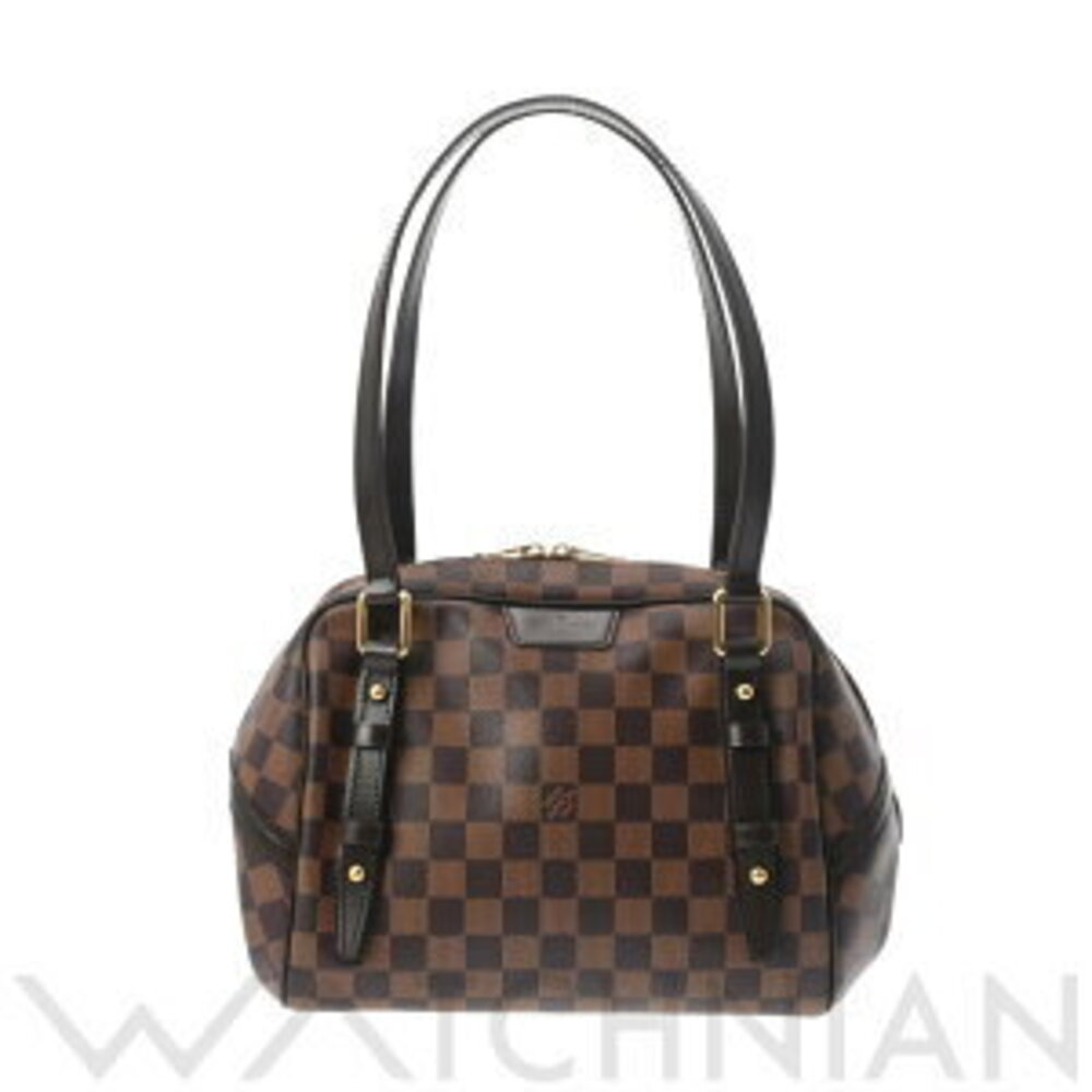 Louis Vuitton Damier Rivington Shoulder Bag Brown Canvas Tote